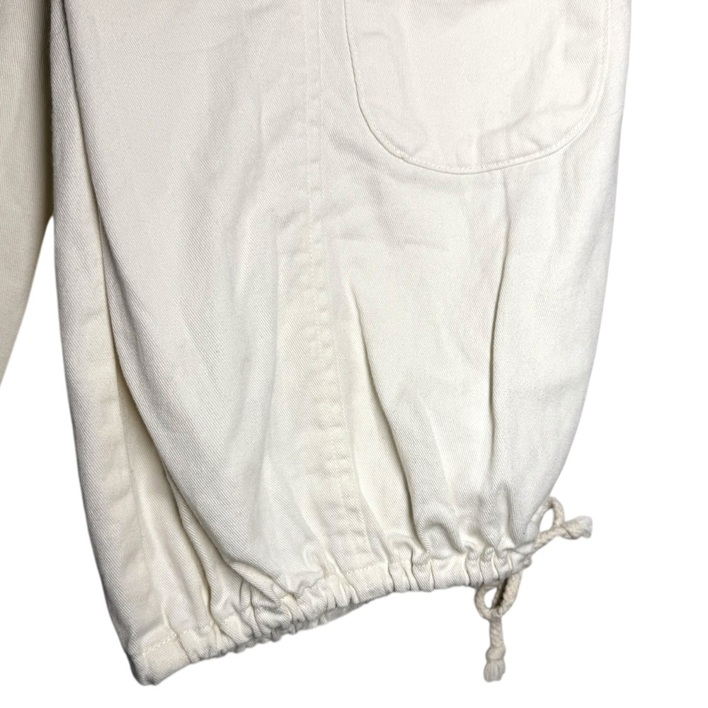 Na Nin Cream Cotton French Twill Cooper Wide Leg Balloon Cargo Pants XS - Picture 7 of 15